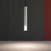 Lampade A Sospensione-Linea Light Lampada a sospensione cilindro bianco led 2w sinfonia