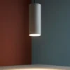 Lampade A Sospensione-Top Light Lampada a sospensione cilindro grigio shape