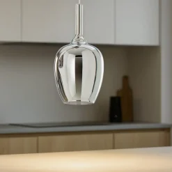 Lampade A Sospensione-Gea Luce Lampada a sospensione colore cromo ofelia