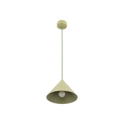 Lampade A Sospensione-Selezionato da Mazzolaluce Lampada a sospensione cono 21 cm verde di metallo