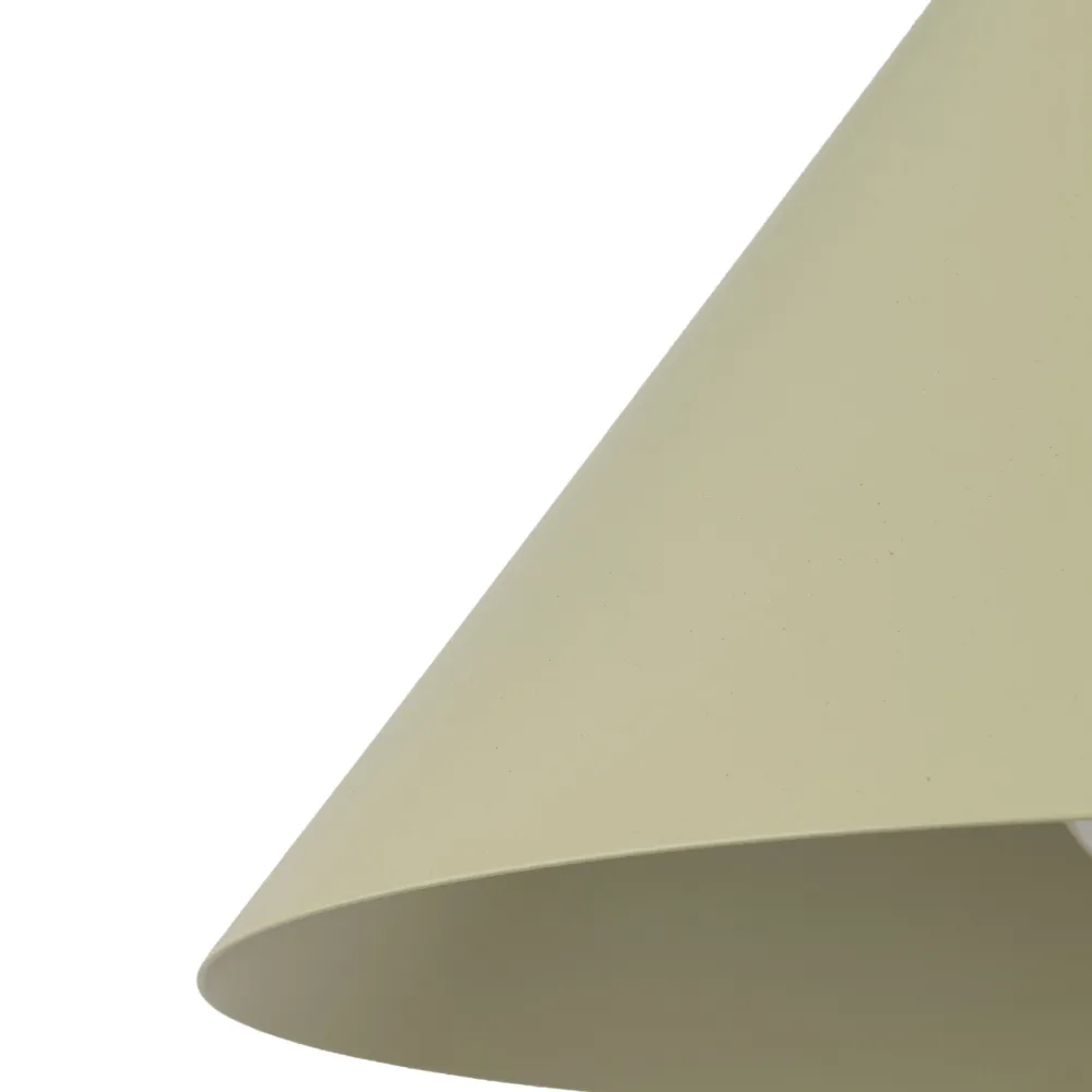 Lampade A Sospensione-Selezionato da Mazzolaluce Lampada a sospensione cono 21 cm verde di metallo