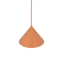 Lampade A Sospensione-Selezionato da Mazzolaluce Lampada a sospensione cono 21 cm arancione in metallo