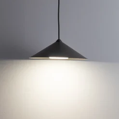 Lampade A Sospensione-Selezionato da Mazzolaluce Lampada a sospensione cono metallo marrone 23 cm per isola cucina