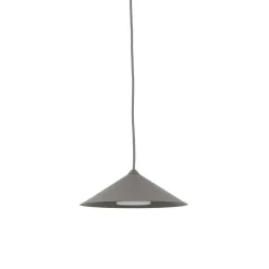 Lampade A Sospensione-Selezionato da Mazzolaluce Lampada a sospensione cono metallo marrone 23 cm per isola cucina
