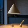 Lampade A Sospensione-Vivida International Lampada a sospensione cono sabbia per tavolo vivida luminelle