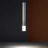 Lampade A Sospensione-Linea Light Lampada a sospensione cromata h25 cm led 2w 3000k puccini ca107dchwdi
