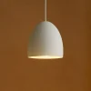 Lampade A Sospensione-Selezionato da Mazzolaluce Lampada a sospensione cupola gesso bianco