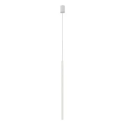 Lampade A Sospensione-Selezionato da Mazzolaluce Lampada a sospensione da comodino cilindro bianco per camera da letto