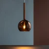 Lampade A Sospensione-Top Light Lampada a sospensione da comodino per stanza da letto vetro rame