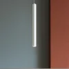 Lampade A Sospensione-Affralux Lampada a sospensione da comodino squadrata bianca led 3w 3000k