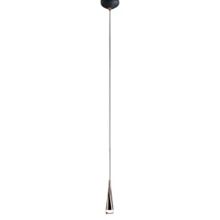 Lampade A Sospensione-Vivida International Lampada a sospensione design moderna oro rosa twist vivida led 5w 3000k fp