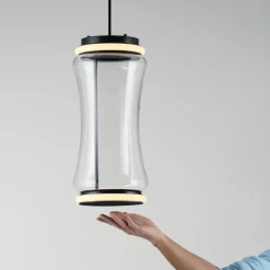 Lampade A Sospensione-Selezionato da Mazzolaluce Lampada a sospensione design di vetro con sensore di movimento