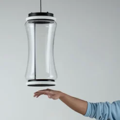 Lampade A Sospensione-Selezionato da Mazzolaluce Lampada a sospensione design di vetro con sensore di movimento