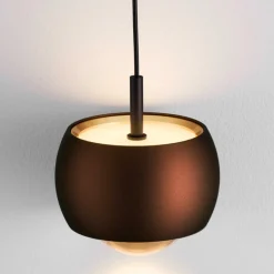 Lampade A Sospensione-Selezionato da Mazzolaluce Lampada a sospensione design colore caffe moderna
