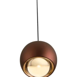 Lampade A Sospensione-Selezionato da Mazzolaluce Lampada a sospensione design colore caffe moderna
