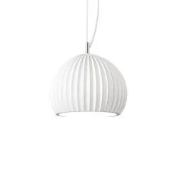 Lampade A Sospensione-Perenz Illuminazione Lampada a sospensione di gesso bianco verniciabile minea perenz