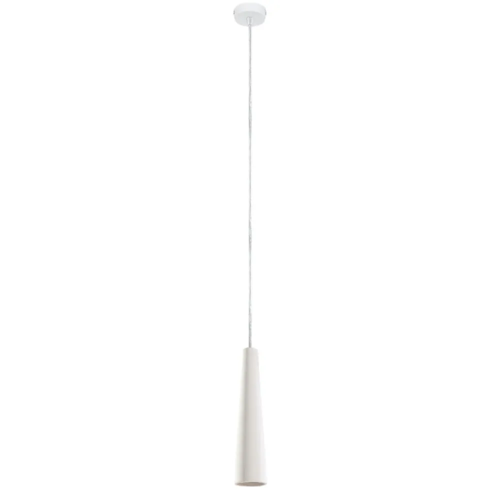 Lampade A Sospensione-Selezionato da Mazzolaluce Lampada a sospensione di gesso bianco