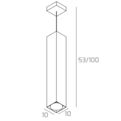 Lampade A Sospensione-Top Light Lampada a sospensione grigio toplight plate