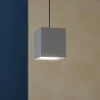 Lampade A Sospensione-Top Light Lampada a sospensione grigio per isola cucina moderna plate