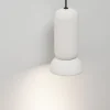 Lampade A Sospensione-Selezionato da Mazzolaluce Lampada a sospensione in ceramica bianco opaco moderna per comodini