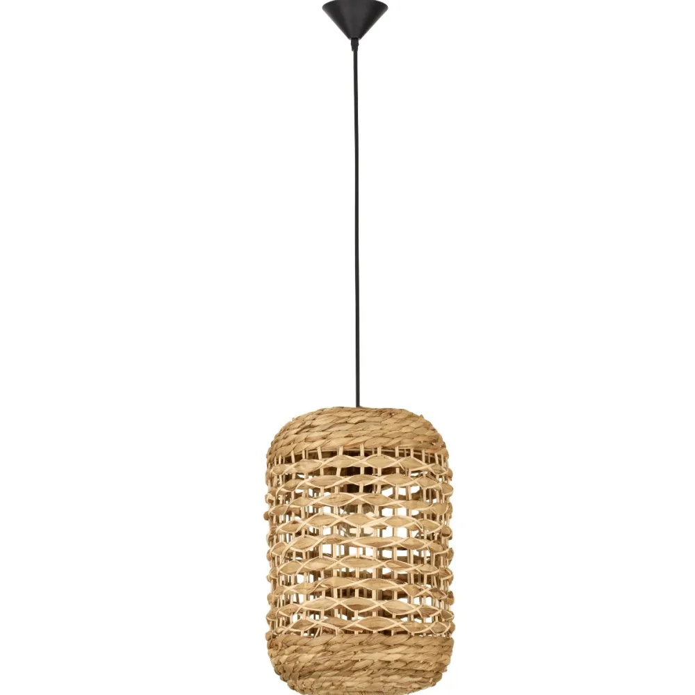 Lampade A Sospensione-Selezionato da Mazzolaluce Lampada a sospensione in rattan per soggiorno