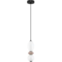 Lampade A Sospensione-Selezionato da Mazzolaluce Lampada a sospensione in vetro veramica led 3000k design moderna
