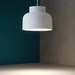 Lampade A Sospensione-Vivida International Lampada a sospensione isola moderna bottone bianco vivida