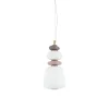 Lampade A Sospensione-Selezionato da Mazzolaluce Lampada a sospensione led design vetro ceramica