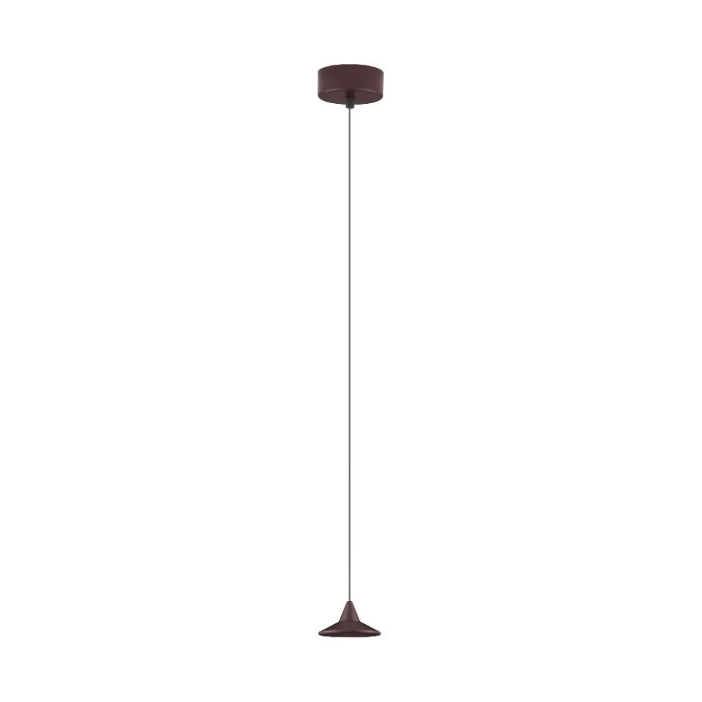 Lampade A Sospensione-Selezionato da Mazzolaluce Lampada a sospensione led 3000k per penisola cucina marrone caffe