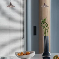 Lampade A Sospensione-Selezionato da Mazzolaluce Lampada a sospensione led 3000k per penisola cucina marrone caffe