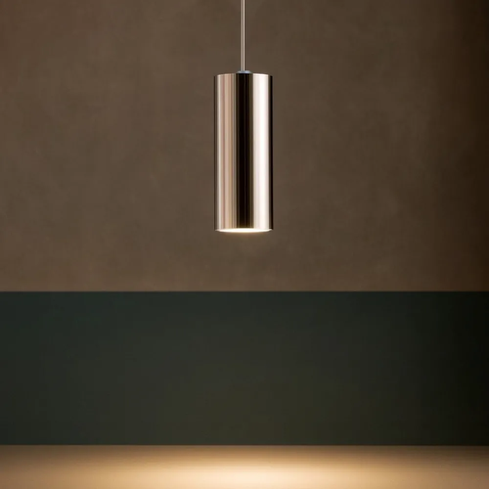 Lampade A Sospensione-Linea Light Lampada a sospensione birba cromo lucido