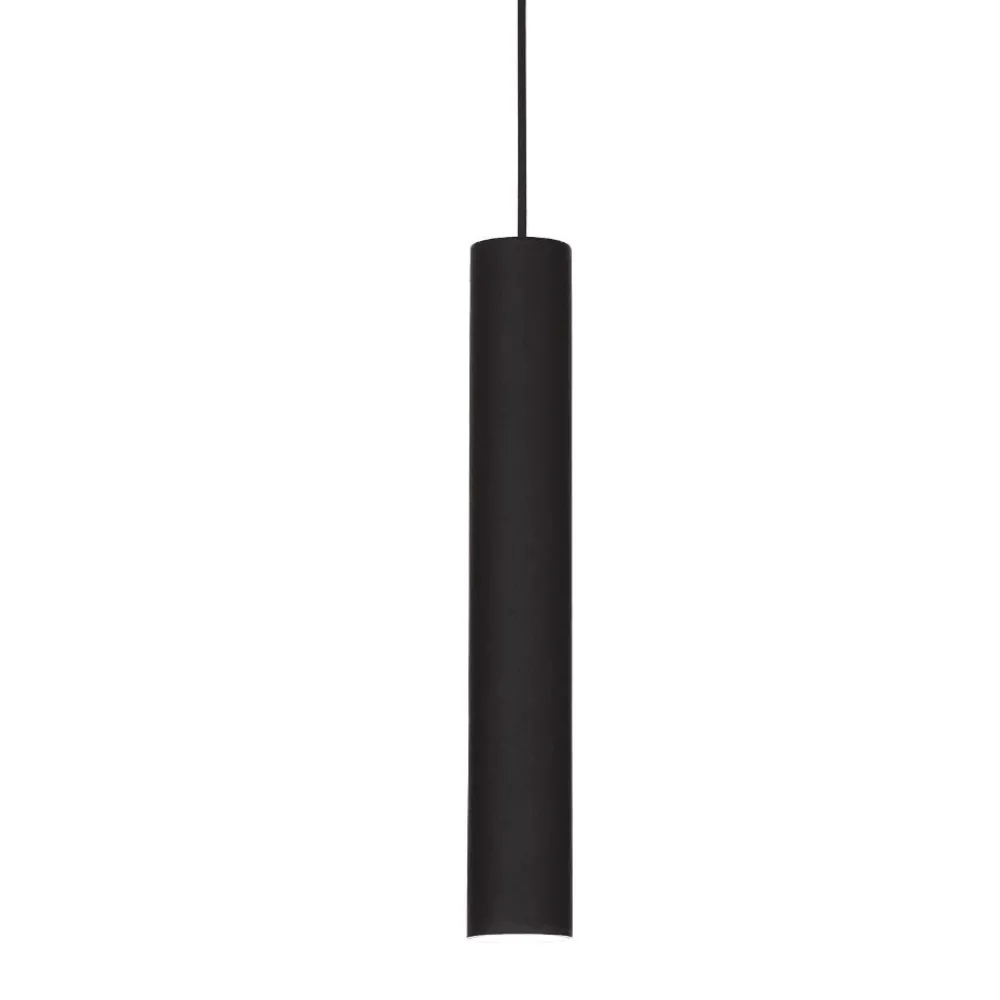 Illuminazione A Binario-Ideal Lux Lampada a sospensione look track nero incasso binario trifase