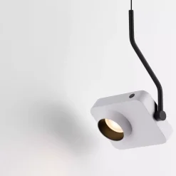 Lampade A Sospensione-Selezionato da Mazzolaluce Lampada a sospensione macchina fotografica bianca