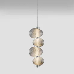 Lampade A Sospensione-Selezionato da Mazzolaluce Lampada a sospensione moderna led 3000k per camera da letto