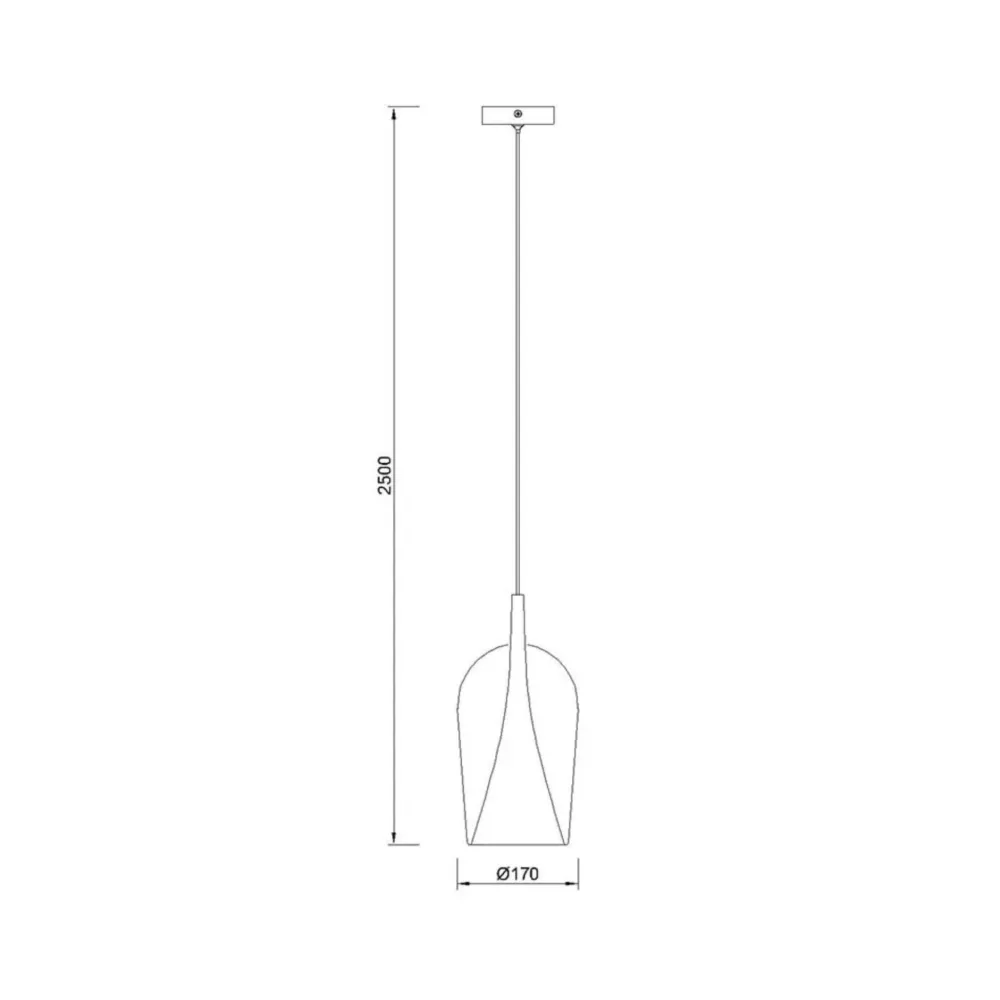 Lampade A Sospensione-Selezionato da Mazzolaluce Lampada a sospensione moderna vetro design trasparente bianco
