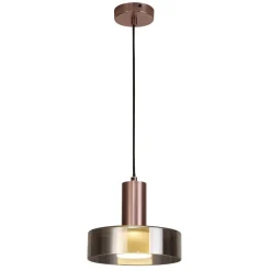Lampade A Sospensione-Selezionato da Mazzolaluce Lampada a sospensione moderna oro rosa per comodini camera da letto