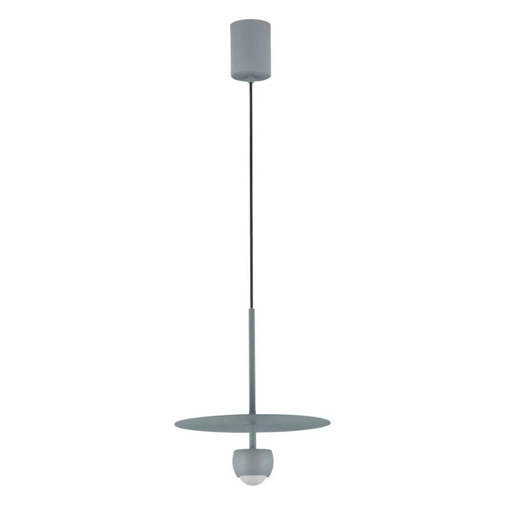 Lampade A Sospensione-Selezionato da Mazzolaluce Lampada a sospensione moderna celeste grigio per cucina