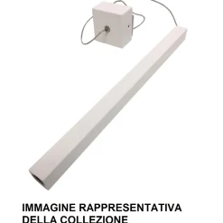 Lampade A Sospensione-Affralux Lampada a sospensione nera da comodino led 3w 3000k tubidiodi