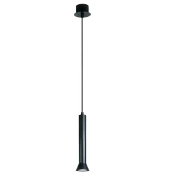 Lampade A Sospensione-Ondaluce Lampada a sospensione nera gu10 so lila pc