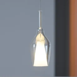 Lampade A Sospensione-Gea Luce Lampada a sospensione ofelia in vetro