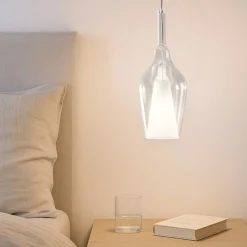Lampade A Sospensione-Gea Luce Lampada a sospensione ofelia in vetro