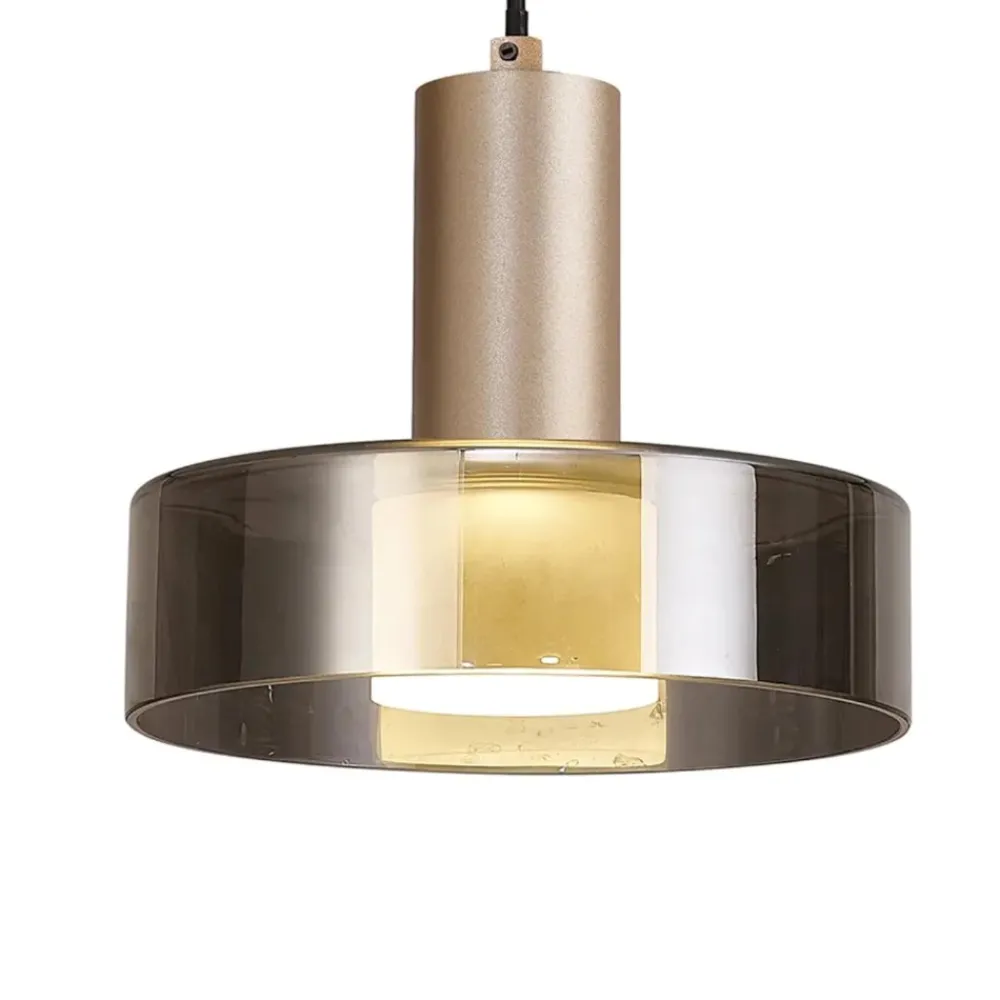 Lampade A Sospensione-Selezionato da Mazzolaluce Lampada a sospensione oro design moderno
