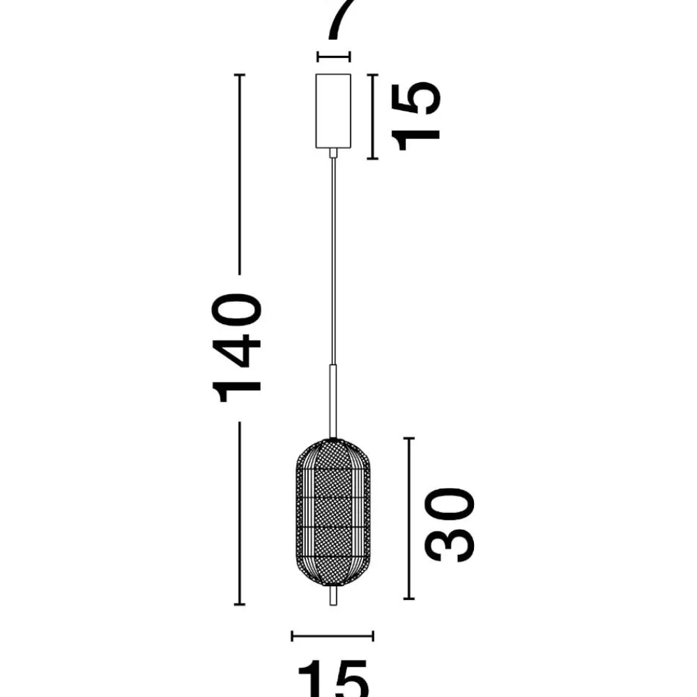 Lampade A Sospensione-Selezionato da Mazzolaluce Lampada a sospensione oro diffusore acrilico stile contemporaneo