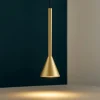 Lampade A Sospensione-Selezionato da Mazzolaluce Lampada a sospensione oro led design mini cono moderna