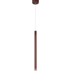 Lampade A Sospensione-Selezionato da Mazzolaluce Lampada a sospensione oro rosa cilindro design led 7w 3000k