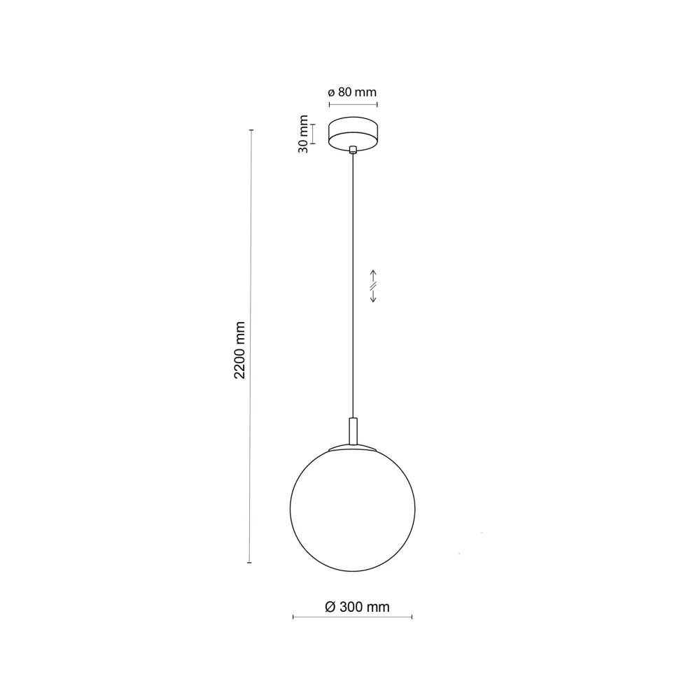 Lampade A Sospensione-Selezionato da Mazzolaluce Lampada a sospensione oro sfera 30 cm di vetro trasparente rigato contemporaneo