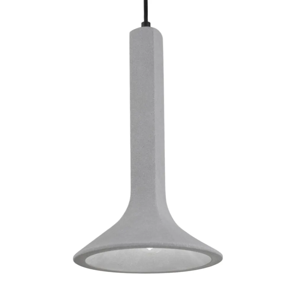 Lampade A Sospensione-Selezionato da Mazzolaluce Lampada a sospensione pendente di cemento girigio design