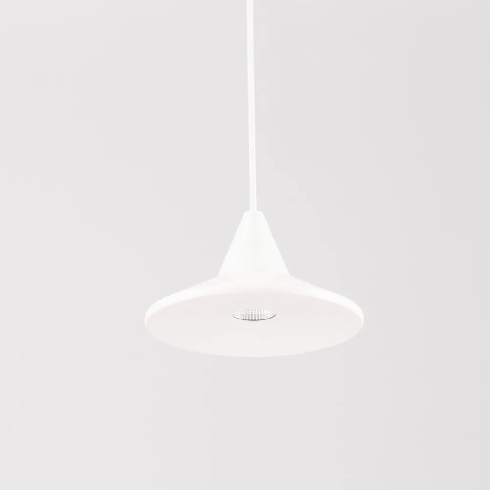 Lampade A Sospensione-Selezionato da Mazzolaluce Lampada a sospensione per bancone cucina bianca led 3000k dimmerabile