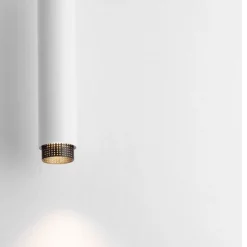Lampade A Sospensione-Selezionato da Mazzolaluce Lampada a sospensione per bancone cucina bianco e nero