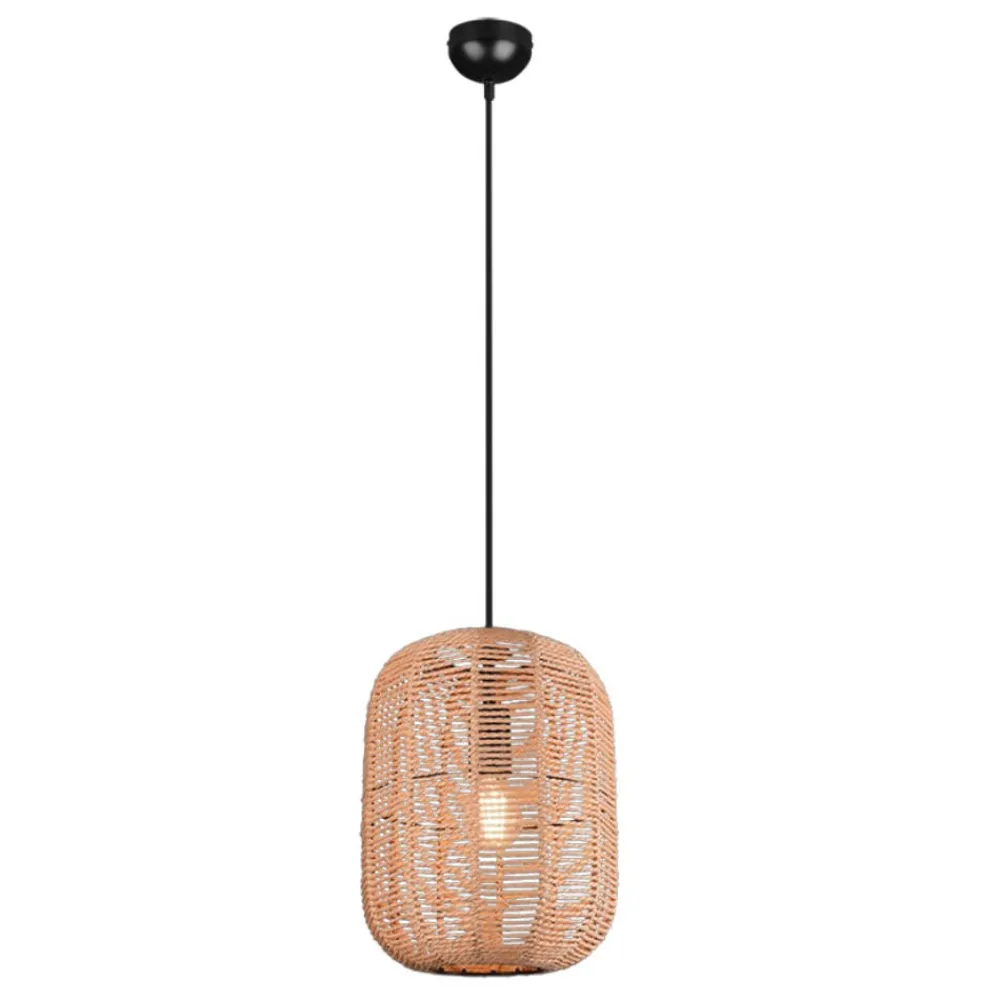 Lampade A Sospensione-Selezionato da Mazzolaluce Lampada a sospensione per camera da letto rattan